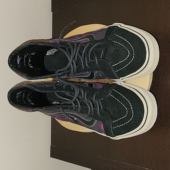 Vans Sk8-Hi Galaxy Nebula High Top Skate Shoes, W size 8.5, M size 7 - Picture 2 of 8
